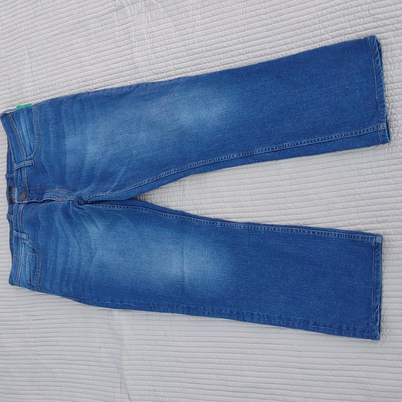 💐WES CASUAL Vintage Blue Denim Relaxed Fit in Medium Wash - Picture 6 of 15